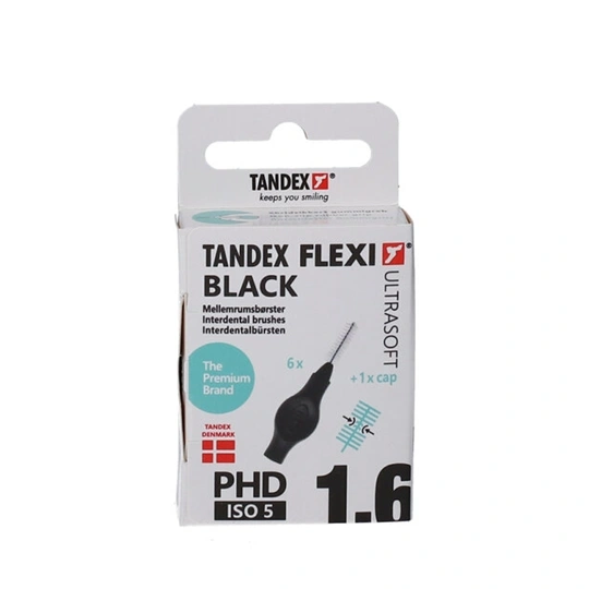 Tandex Flexi Ultra Soft Black - 6 stk