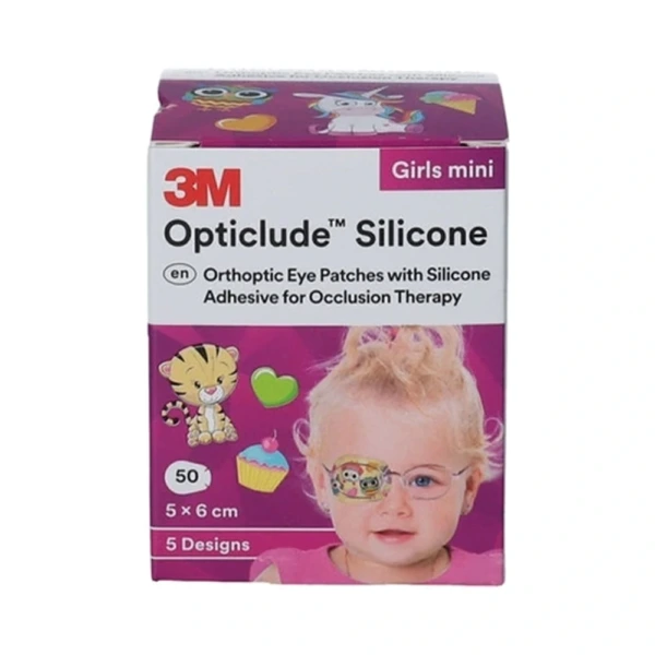 3M Opticlude Skeleplaster Mini Pige – 50 stk