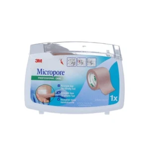 3M Micropore Kirurgisk Tape Brun 2,5 cm x 9,1 m – 1 stk