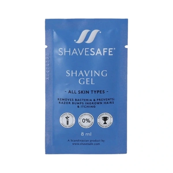 Shavesafe Travel Shaving Gel – 8 ml