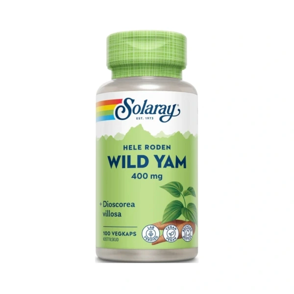 Solaray Wild Yam – 100 kaps