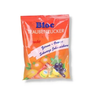 Bloc Druesukker Frugtmix – 20 stk