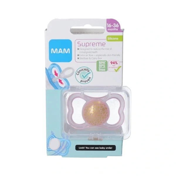 MAM Supreme Silikone Narresut 16-36 mdr – 1 stk