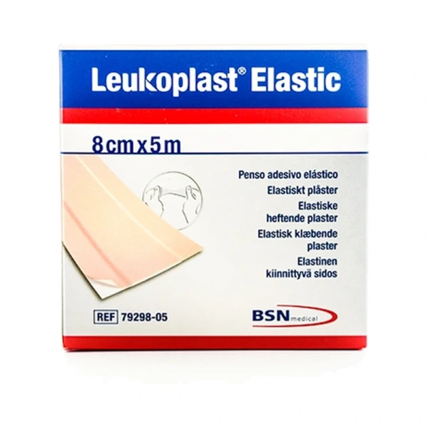 Leukoplast Elastic Plaster 8 cm x 5 m – 1 stk