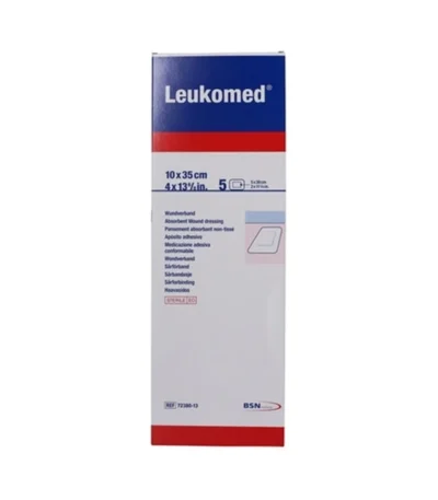 Leukoplast leukomed 10 x 35 cm – 5 stk