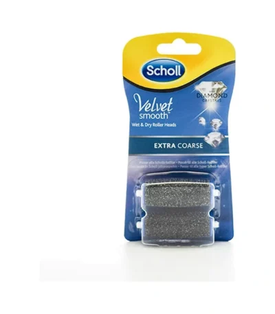 Scholl Velvet Smooth Refills Extra Coarse – 2 stk