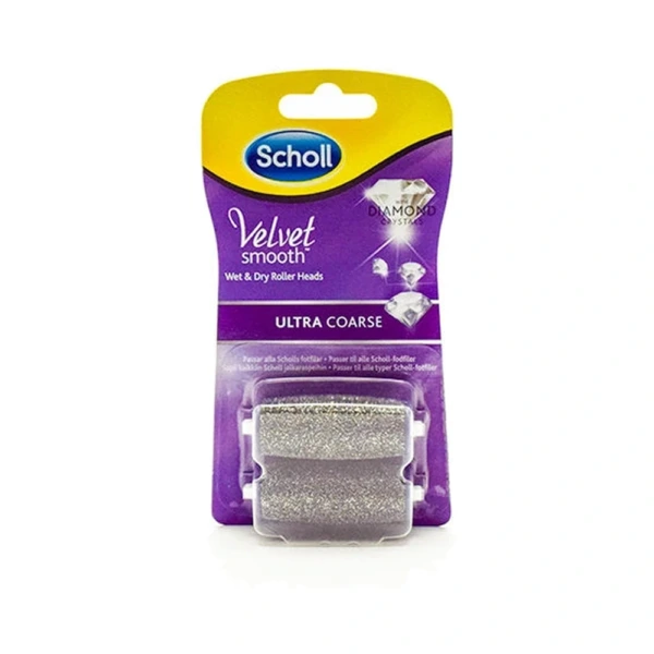 Scholl Velvet Smooth Refills Ultra Coarse – 2 stk