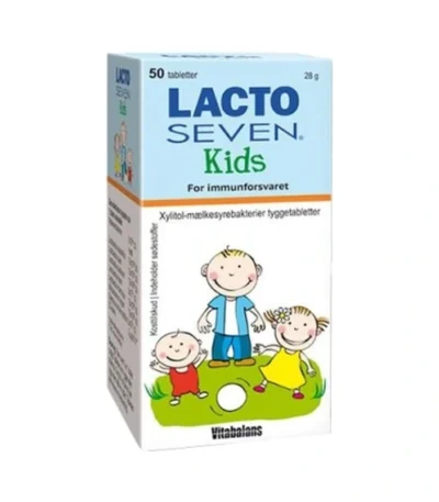 Lacto Seven Kids – 50 tyggetabl