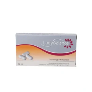 LadyBalance Vaginaltabletter – 12 stk