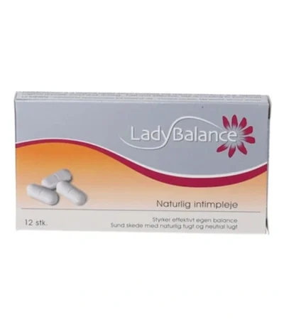 LadyBalance Vaginaltabletter – 12 stk