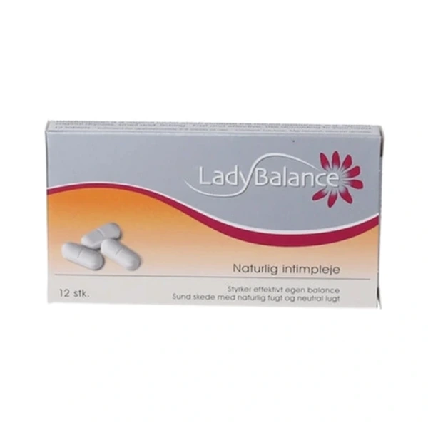 LadyBalance Vaginaltabletter – 12 stk