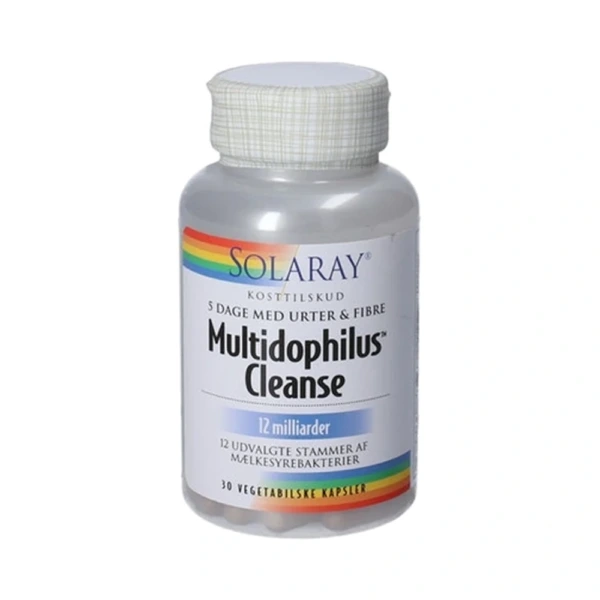 Solaray Multidophilus Cleanse – 30 kaps