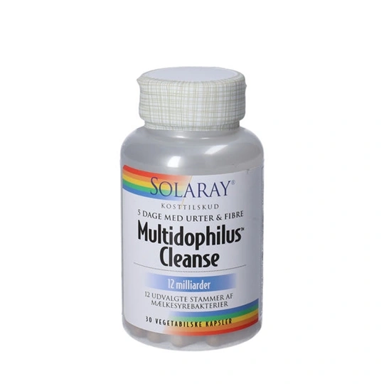 Solaray Multidophilus Cleanse - 30 kaps
