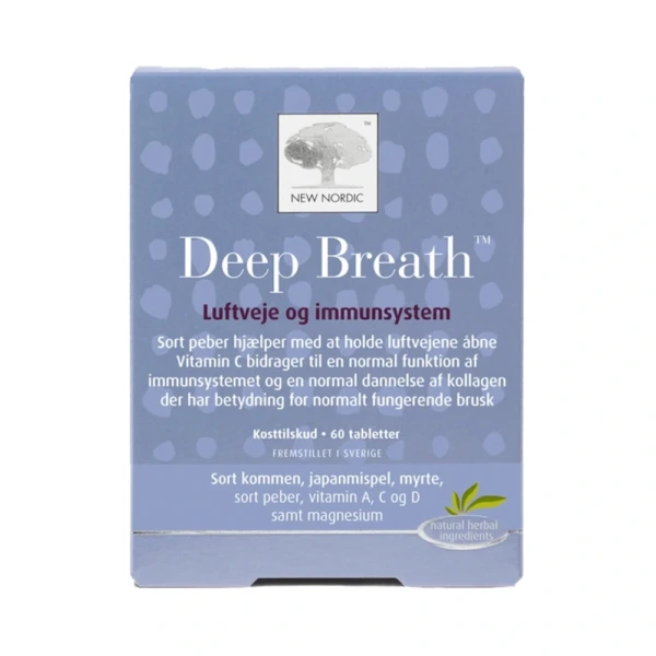 New Nordic Deep Breath – 60 tabl