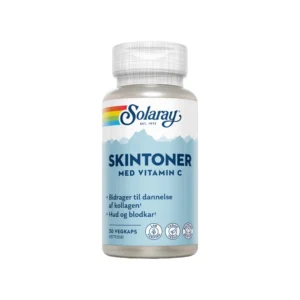 Solaray SkinToner Hud og Blodkar – 30 kaps
