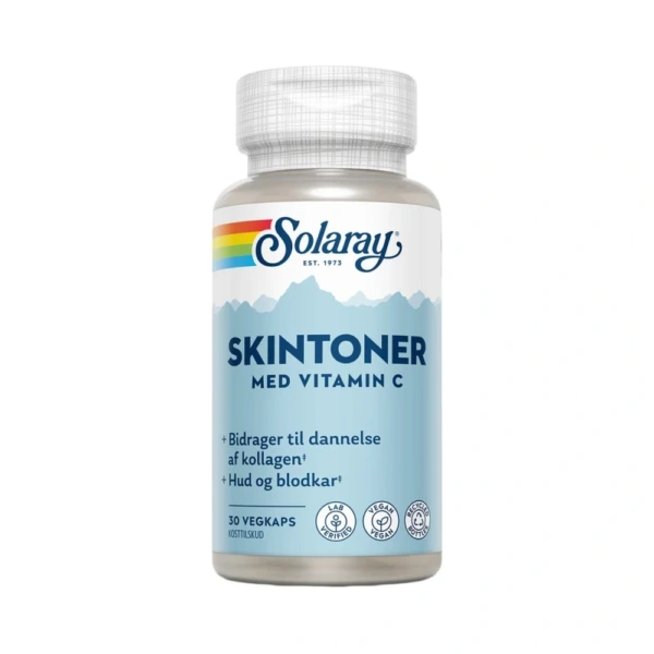 Solaray SkinToner Hud og Blodkar – 30 kaps