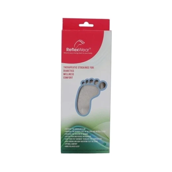 ReflexWear Diabetesstrømpe tynd Natur Str. 35-38 - 1 par