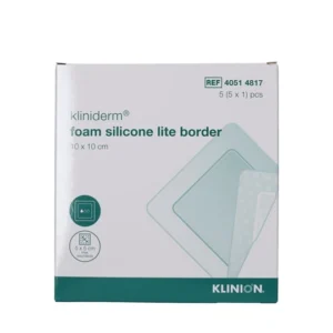 Kliniderm Foam Silikone Lite B 10 x 10 cm – 5 stk