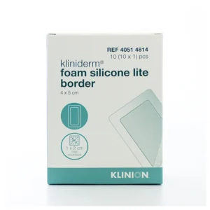 Kliniderm Foam Silikone Lite B 4 x 5 cm – 10 stk