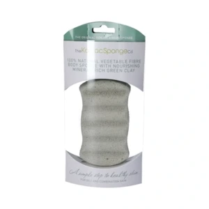 Konjac Sponge Premium Body Grøn – 1 stk
