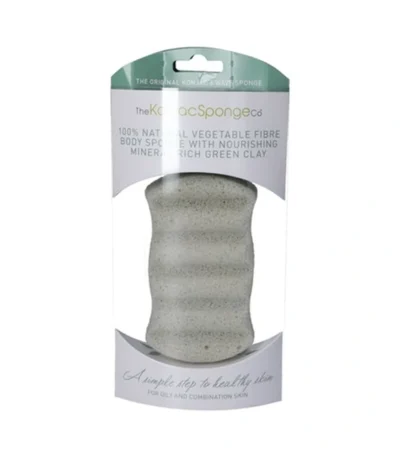 Konjac Sponge Premium Body Grøn – 1 stk