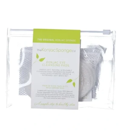 Konjac Sponge Eye Pads – 8 stk