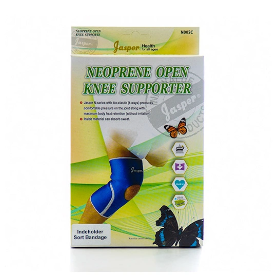 Jasper Neopren Knæbandage/hul Medium - 1 stk