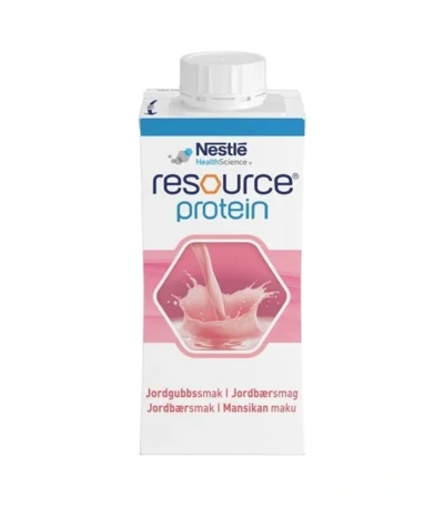 Resource Protein Jordbær - 4 x 200 ml