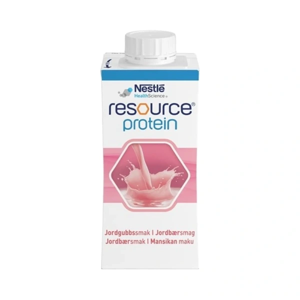 Resource Protein Jordbær - 4 x 200 ml