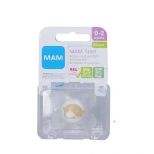 MAM Start Silikone Sut 0-2 Mdr – 1 stk