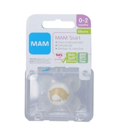 MAM Start Silikone Sut 0-2 Mdr – 1 stk