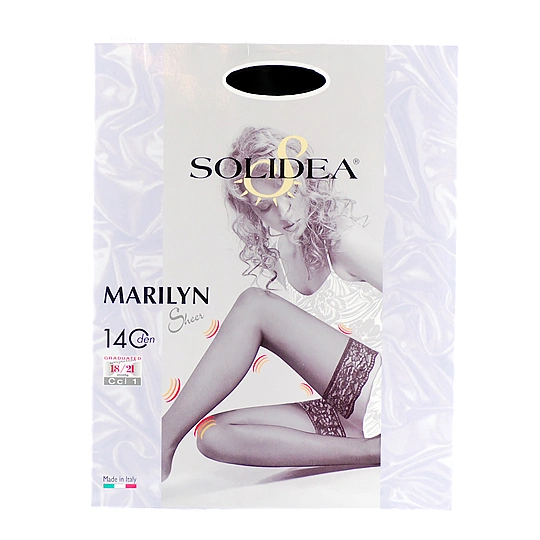 Solidea marilyn sheer 140 Sort Small - 1 par
