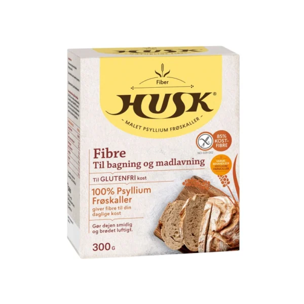 FiberHUSK glutenfri bagemiddel – 300g