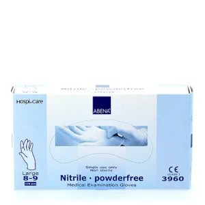 Abena Nitrile Handsker L u. pudder – 100 stk