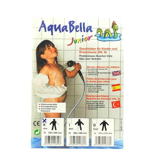 Aquabella junior badeovertræk 24 x 60 cm - 2 stk