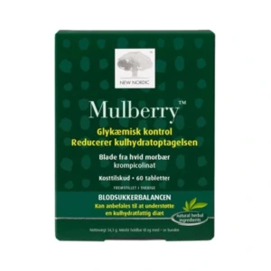 New Nordic Mulberry Blodsukker & stofskifte – 60 tabl