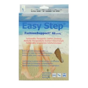 Easy Step Knæ Åben tå Nude X-large plus - 1 par