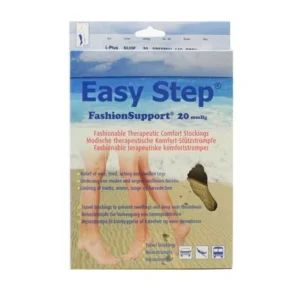 Easy Step Knæ Åben tå Nude Large plus - 1 par