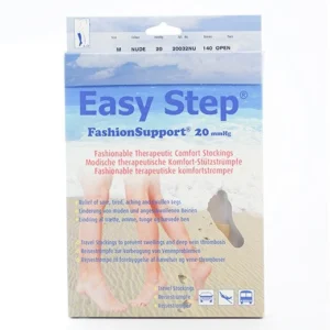 Easy Step Knæ Åben tå Nude Medium - 1 par