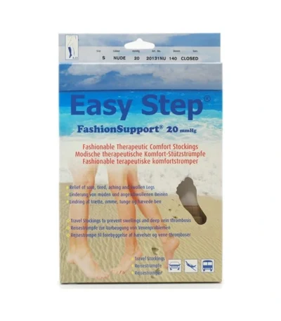 Easy Step Fashionsupport Knæ Nude Small - 1 par