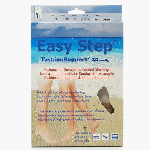 Easy Step Fashionsupport Knæ Nude Small - 1 par