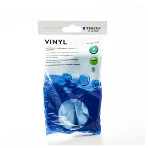 Tegera Vinyl Handsker blå L – 1 par