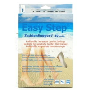 Easy Step Fashionsupport Knæstrømpe Nude Medium - 1 par