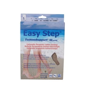 Easy Step Fashionsupport Knæstrømpe Nude Large - 1 par
