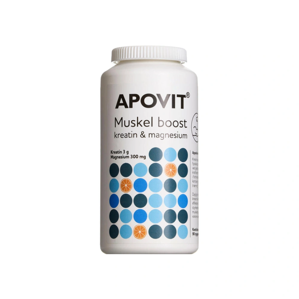 Apovit Muskel Boost Kreatin & Magnesium – 90 stk