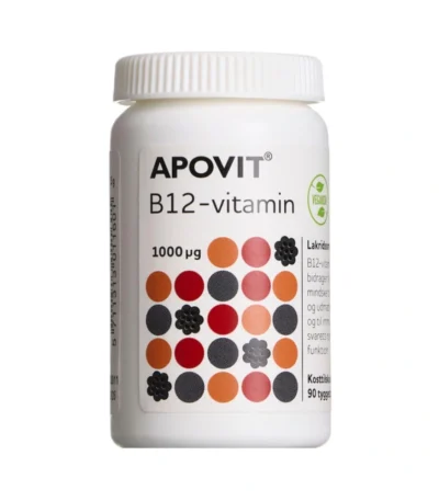 Apovit B12 1000 Mikg Lakridssmag – 90 stk