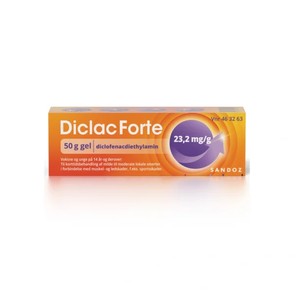 Sandoz Diclac Forte Gel 23,2 mg/g - 50 g
