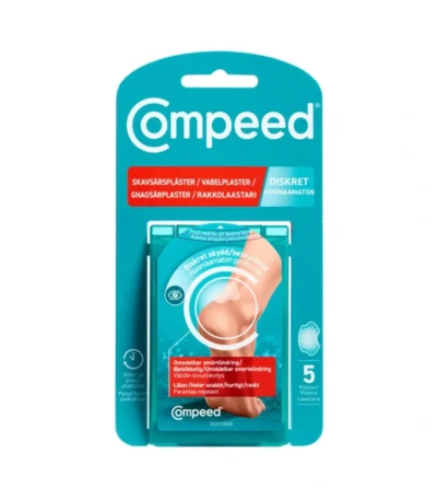 Compeed Vabelplaster Høj Hæl Diskret - 5 stk