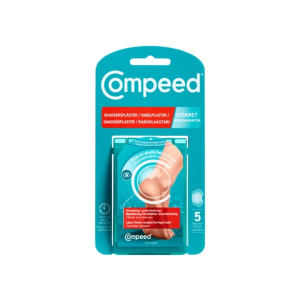 Compeed Vabelplaster Høj Hæl Diskret - 5 stk