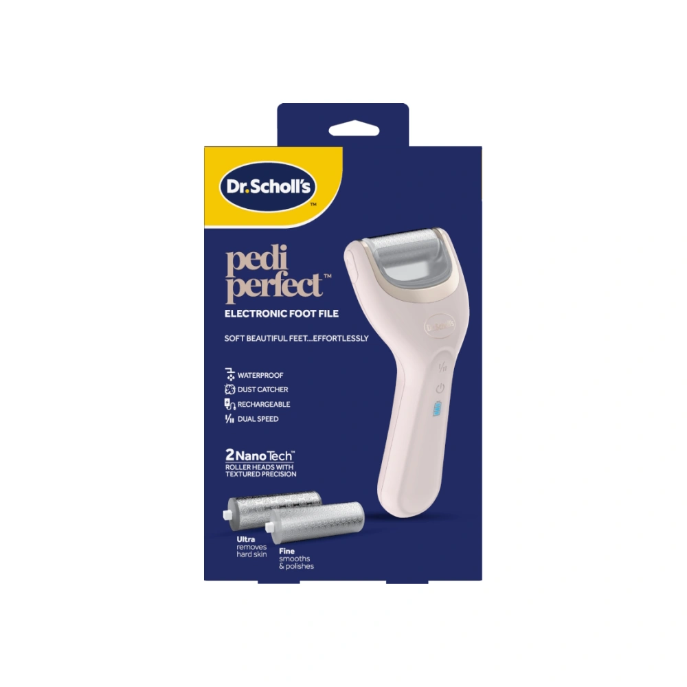 Scholl Pedi Perfect Electronic Foot File - 1 stk